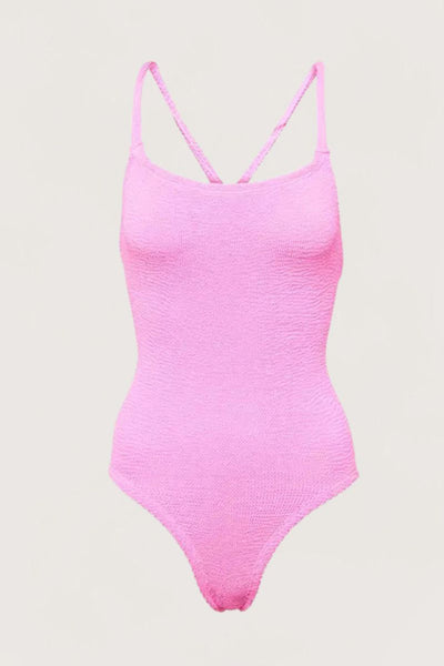 Hunza G Bette Swim Bubblegum - Laneway Boutique