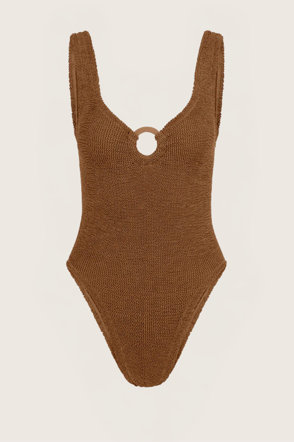 Celine Swim Metallic Cocoa