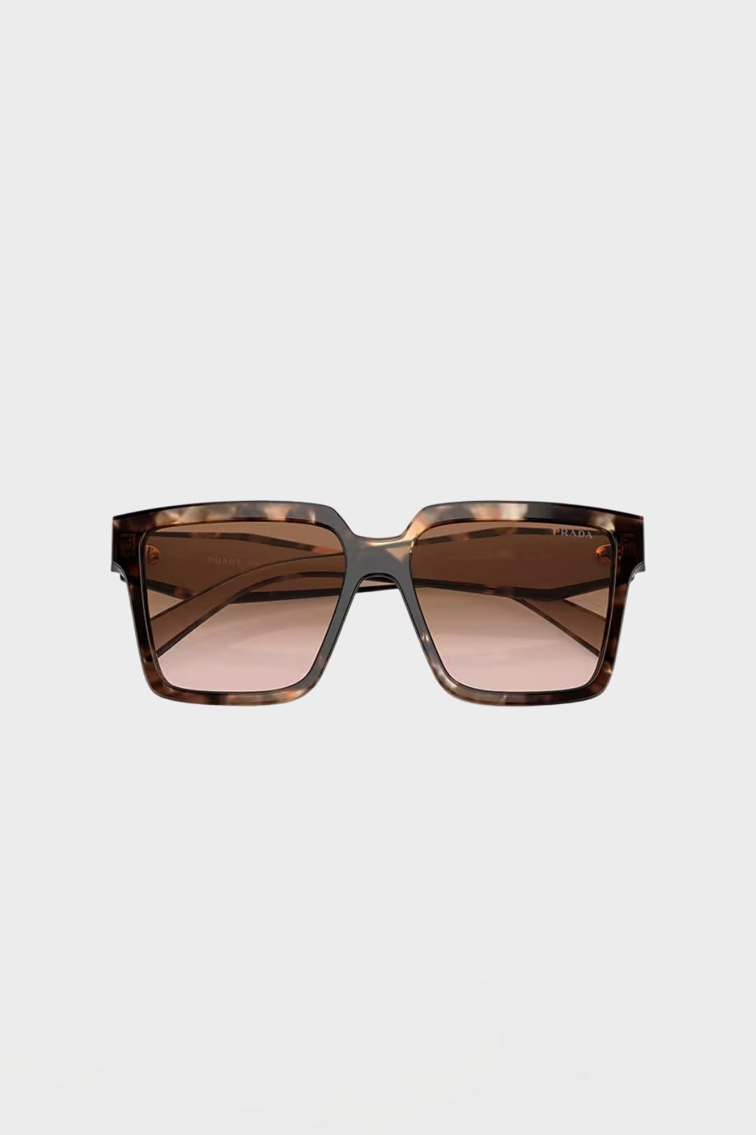 Prada Oversized Sunglasses 0PR 24ZS Caramel Tortoise