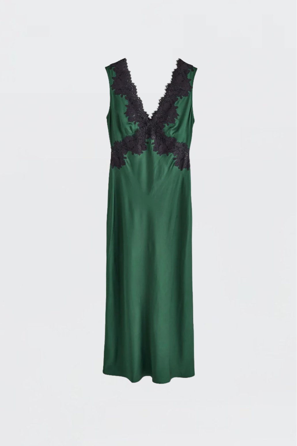 Rixo Lysandra Dress Deep Green