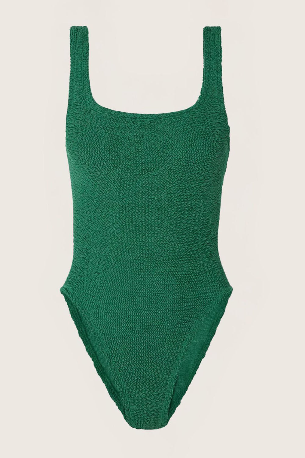 Square Neck Swim Forest Green