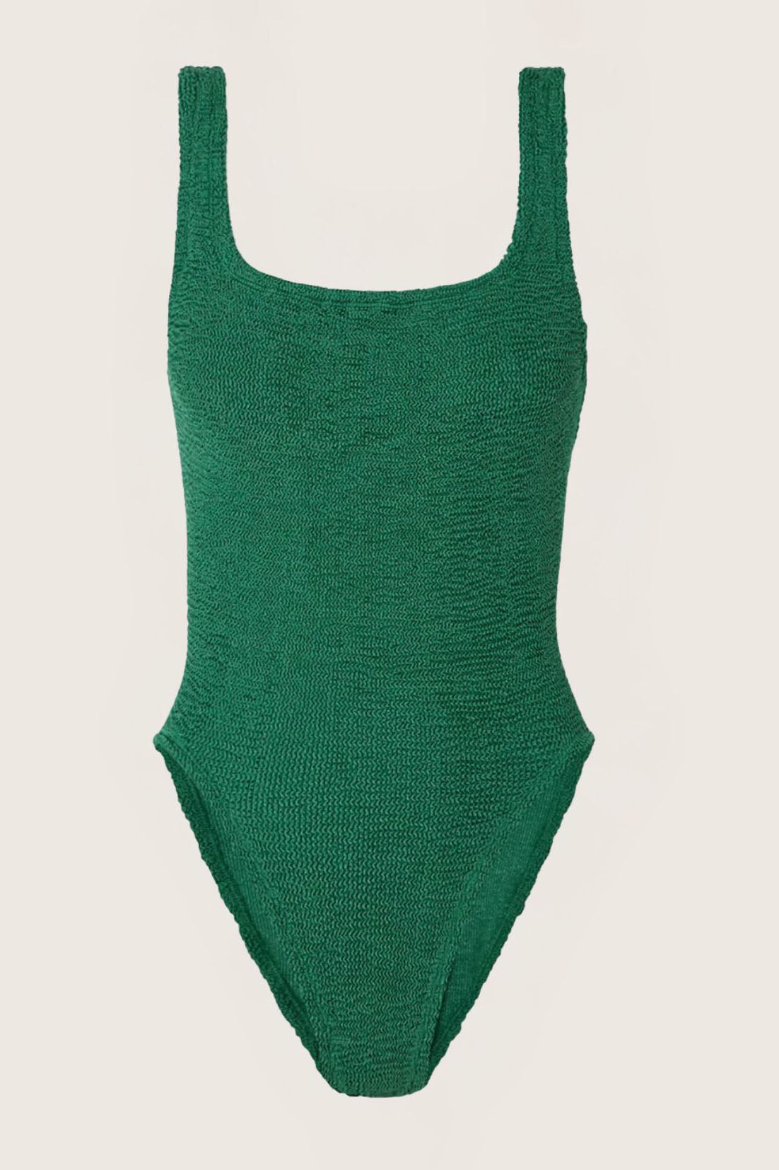 Square Neck Swim Forest Green