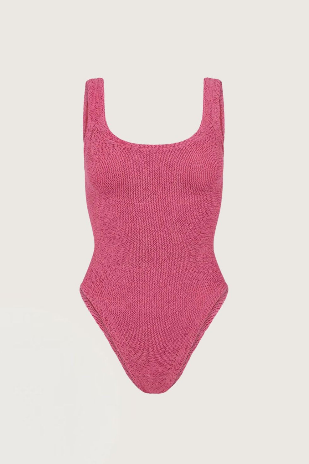 Square Neck swim Candy Pink