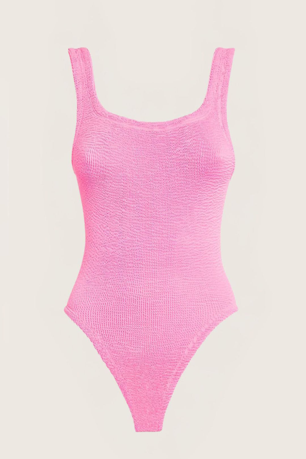 Square Neck Swim One Piece Bubblegum