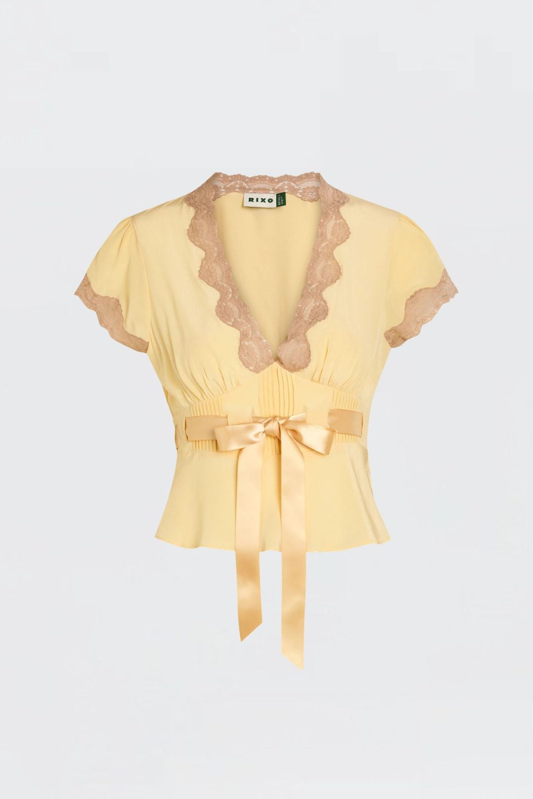 Daniela Top Butter Yellow