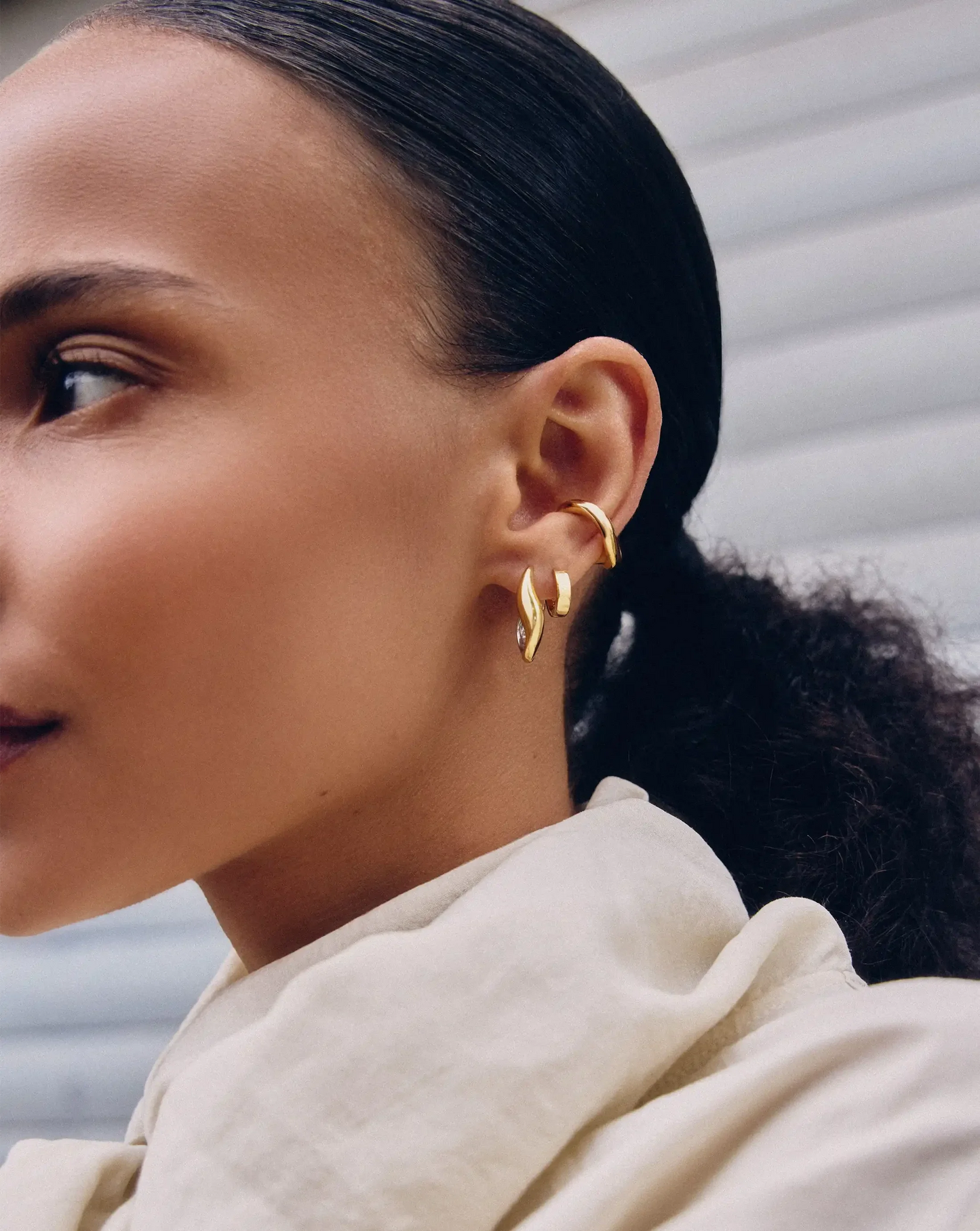 Missoma Savi Signature Small Hoop Earrings