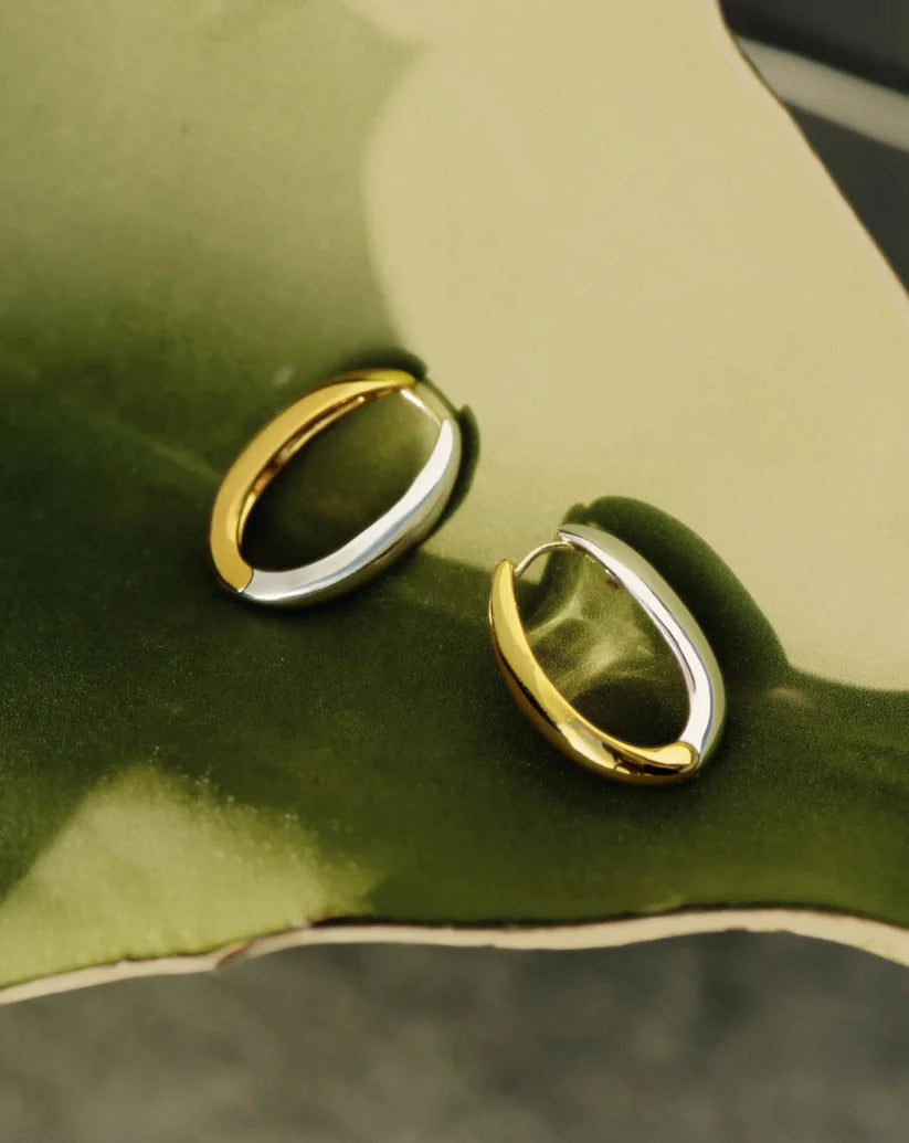 Savi Signature Small Hoops Mix Metals