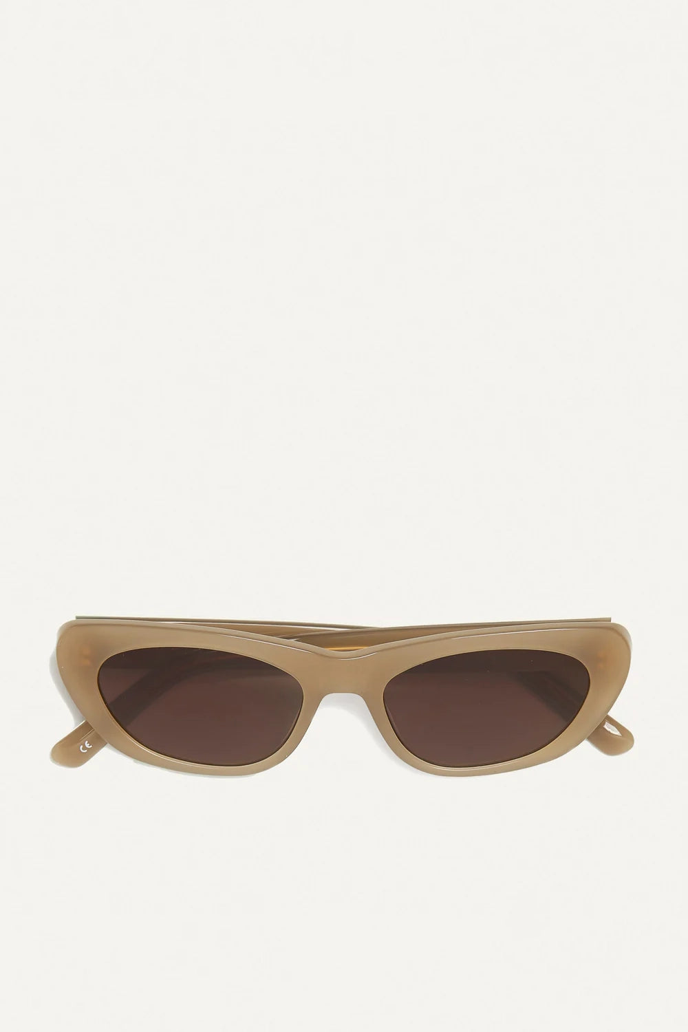 Nina Crystal Greige Sunglasses