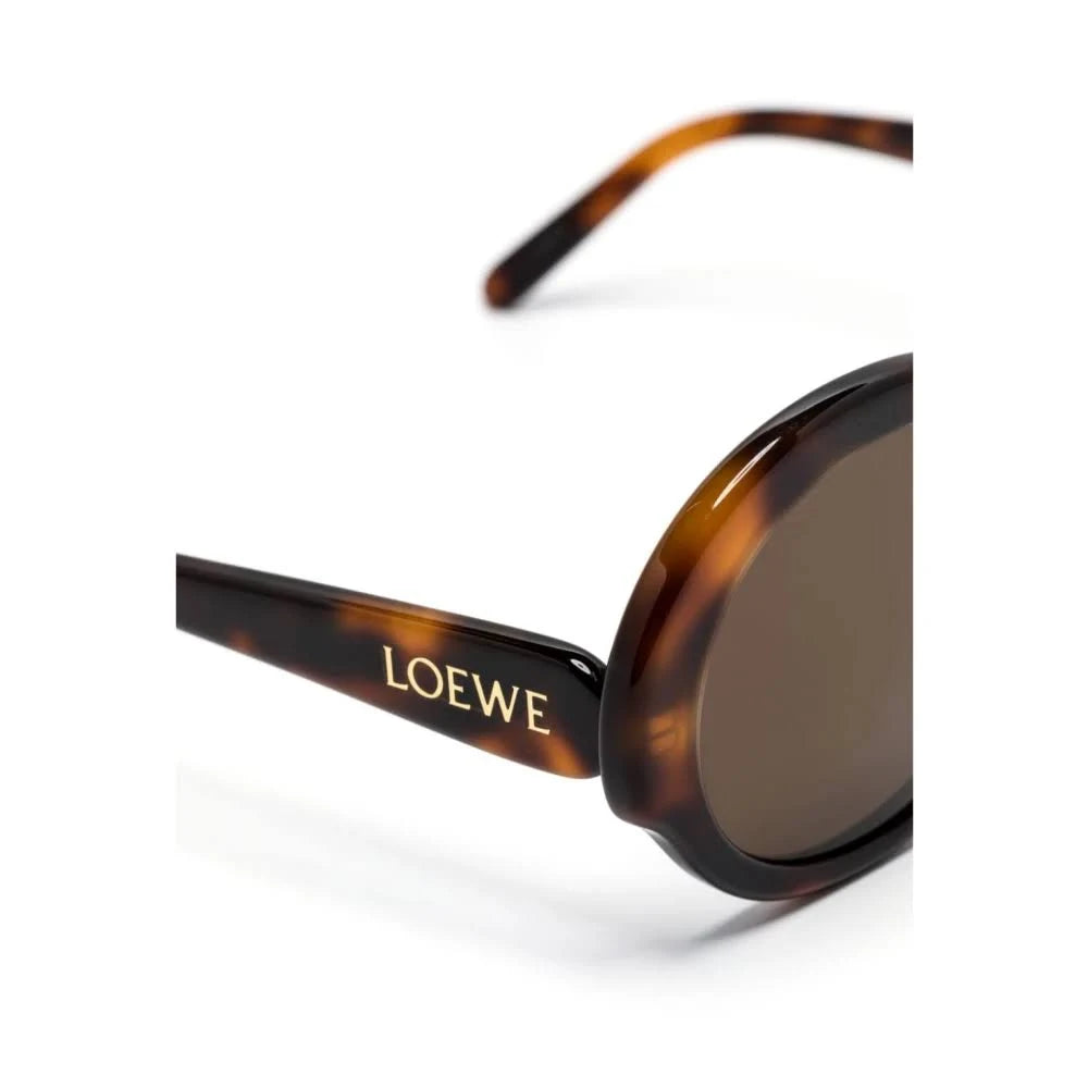 Loewe Round Sunglasses Tortoise LW40135I