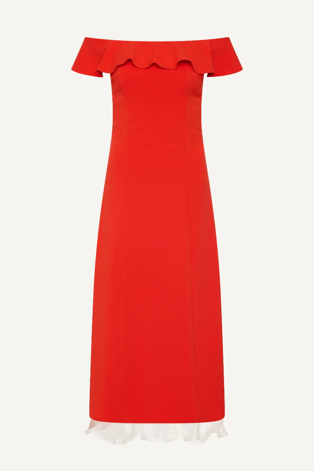 Shoulder to Shoulder Dress Red
