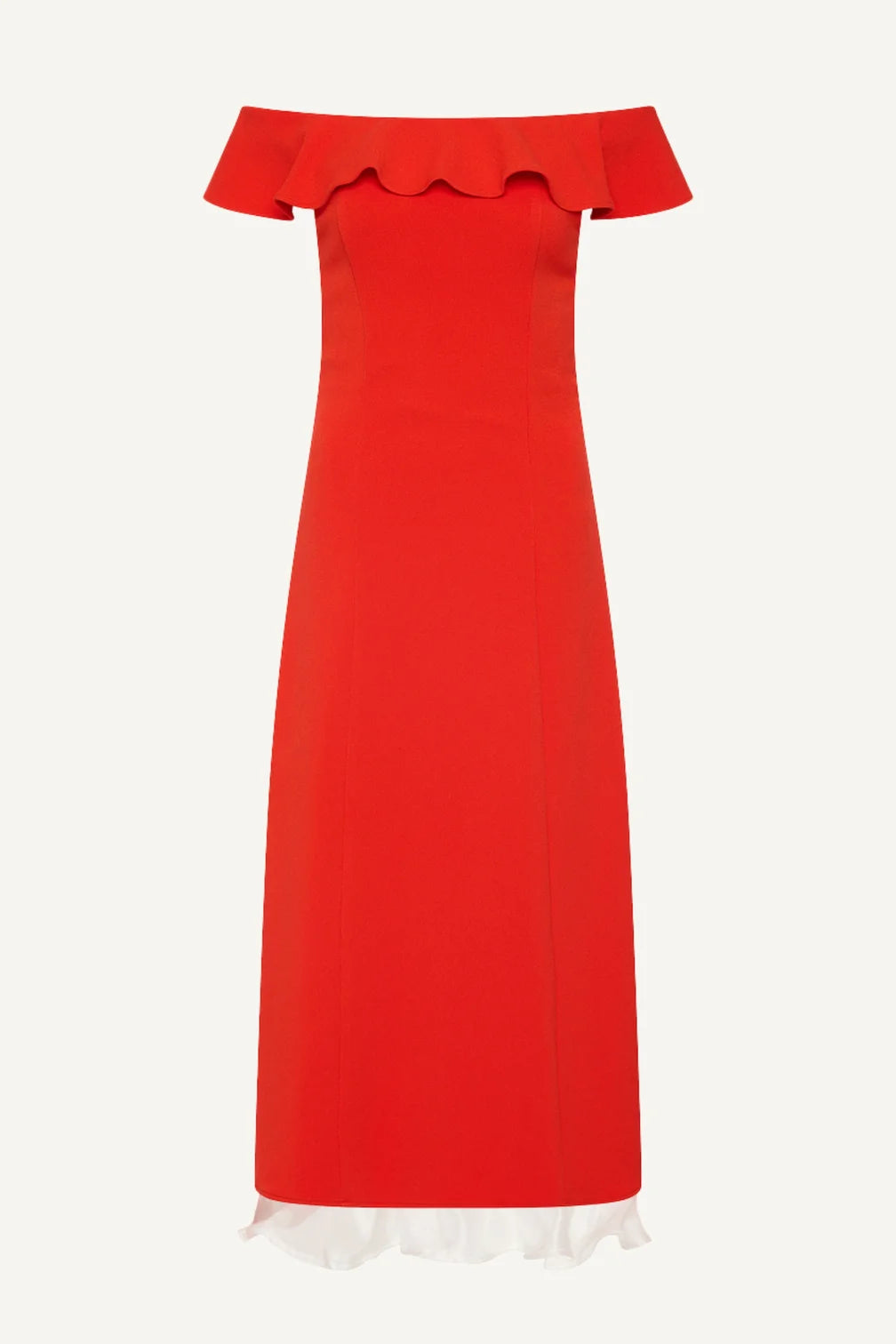 Shoulder to Shoulder Dress Red
