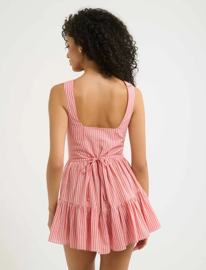 Sunwashed Romper Sundown Stripe