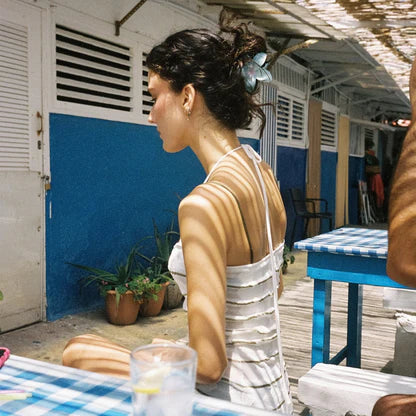 Super Bloom Clip Mint Pearl