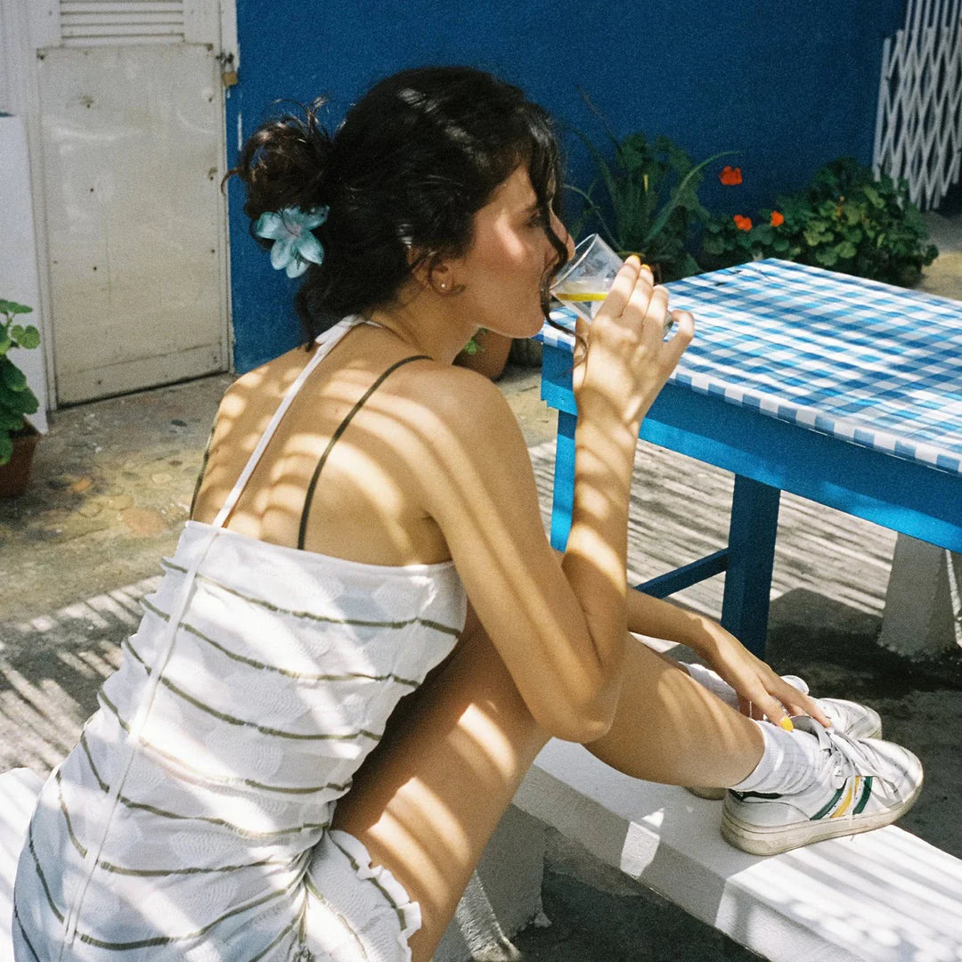 Super Bloom Clip Mint Pearl