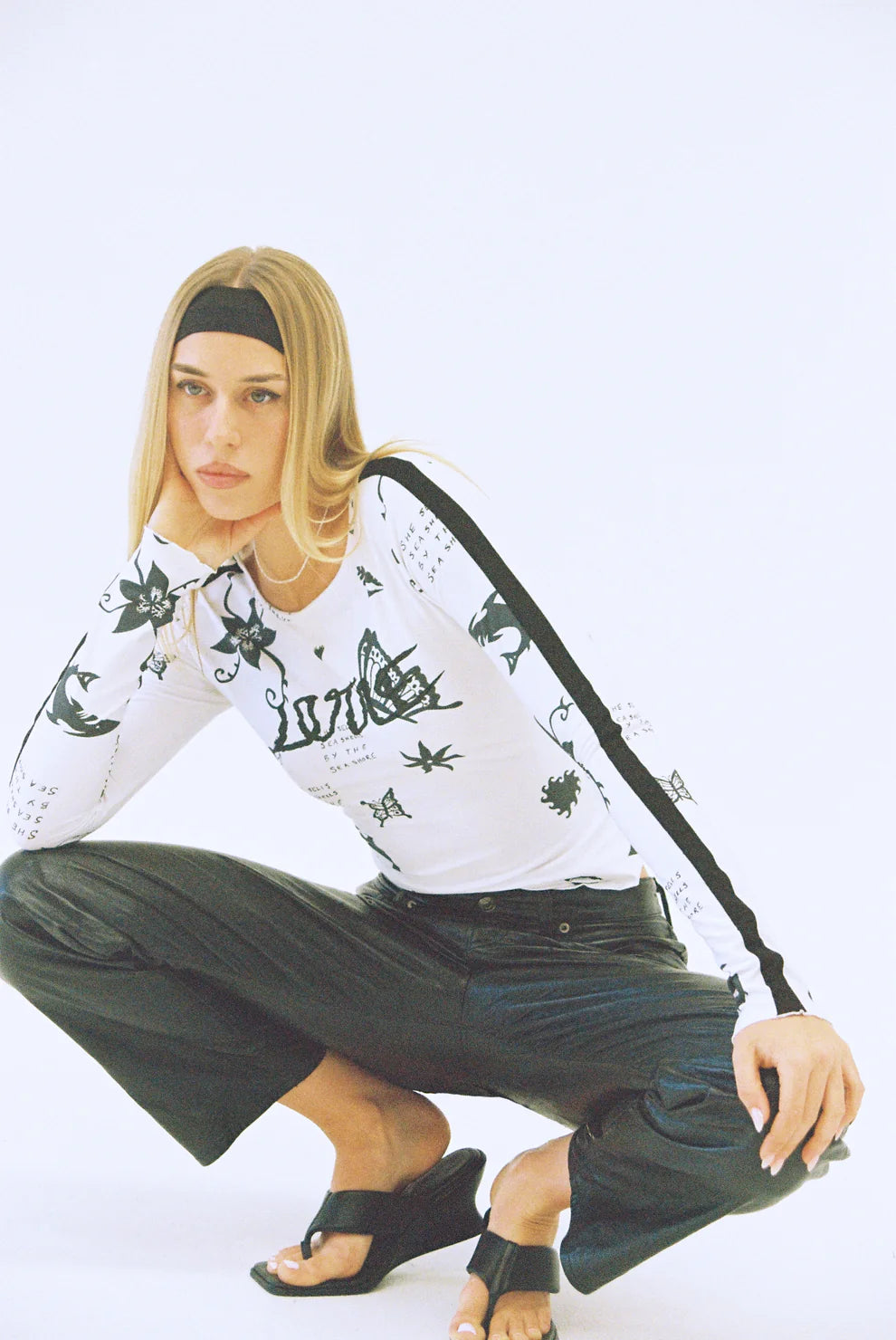 Lottie Tatto Top White