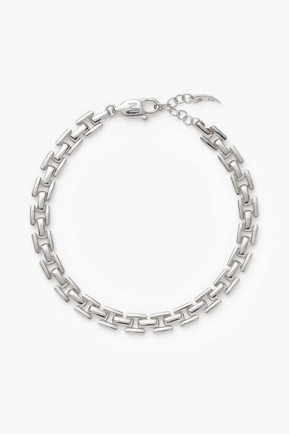 Timepiece Link Chain Sterling Silver Silver