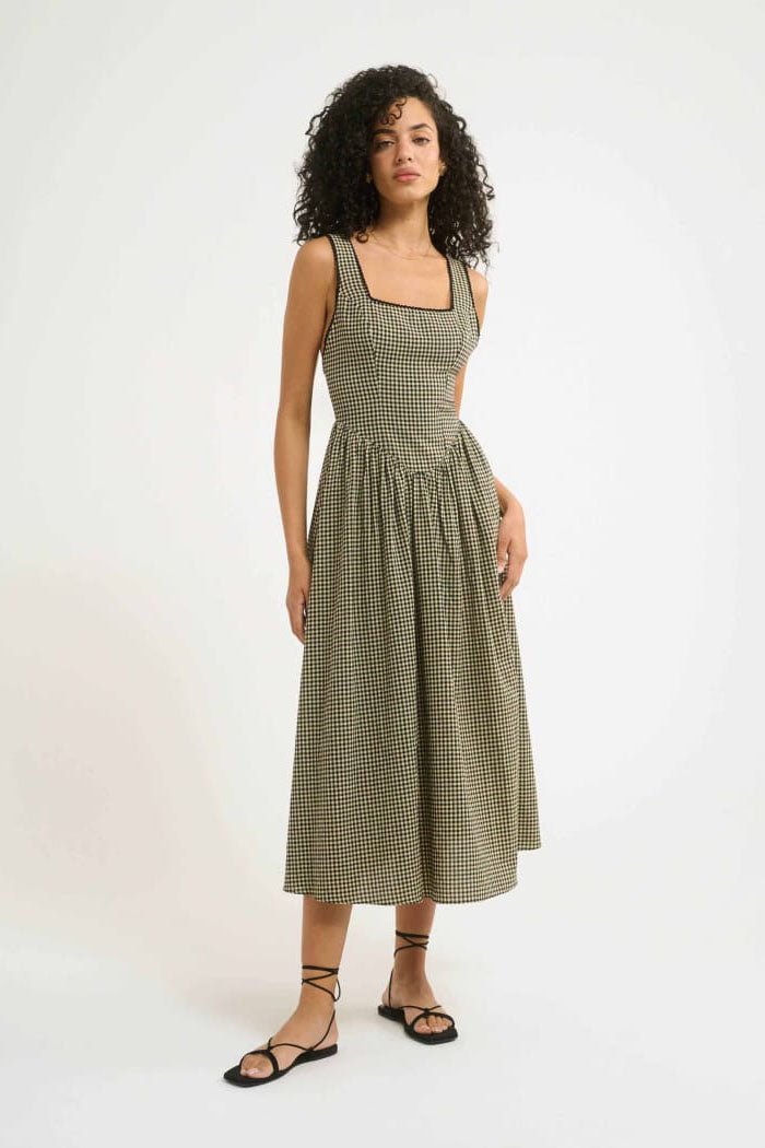 Toulouse Midi Dress Black