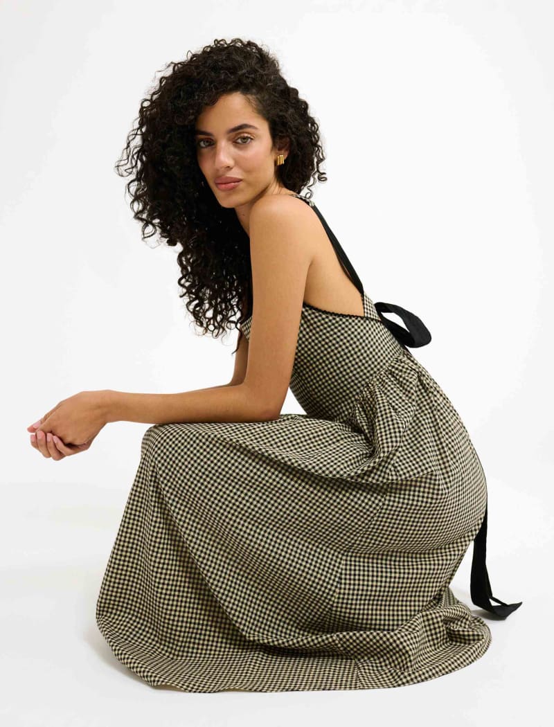 Toulouse Midi Dress Black