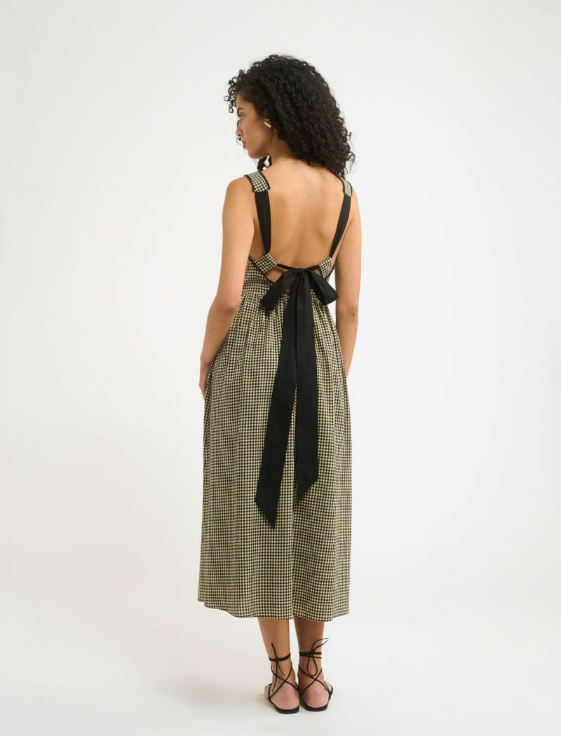 Toulouse Midi Dress Black