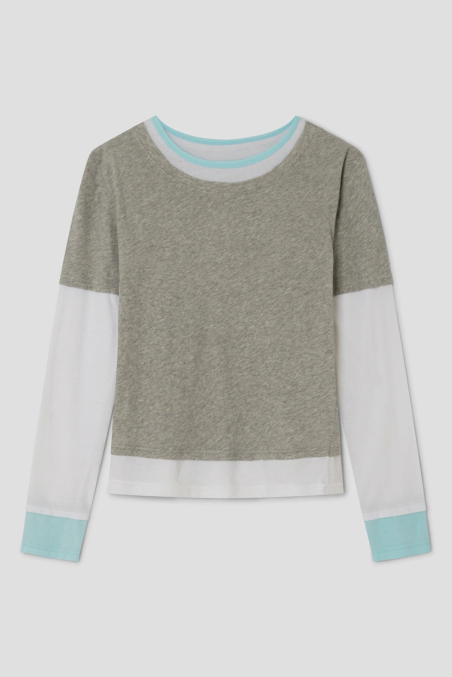 Gimaguas Triple Tee Grey White
