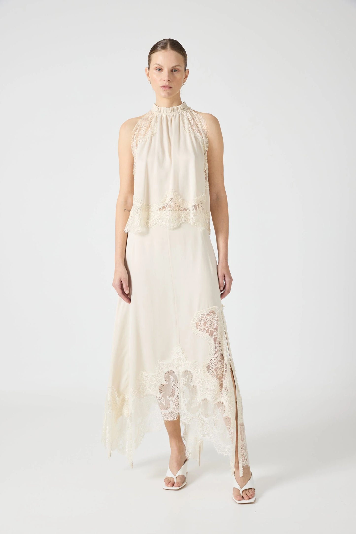 Vision Lace Top Buttercream