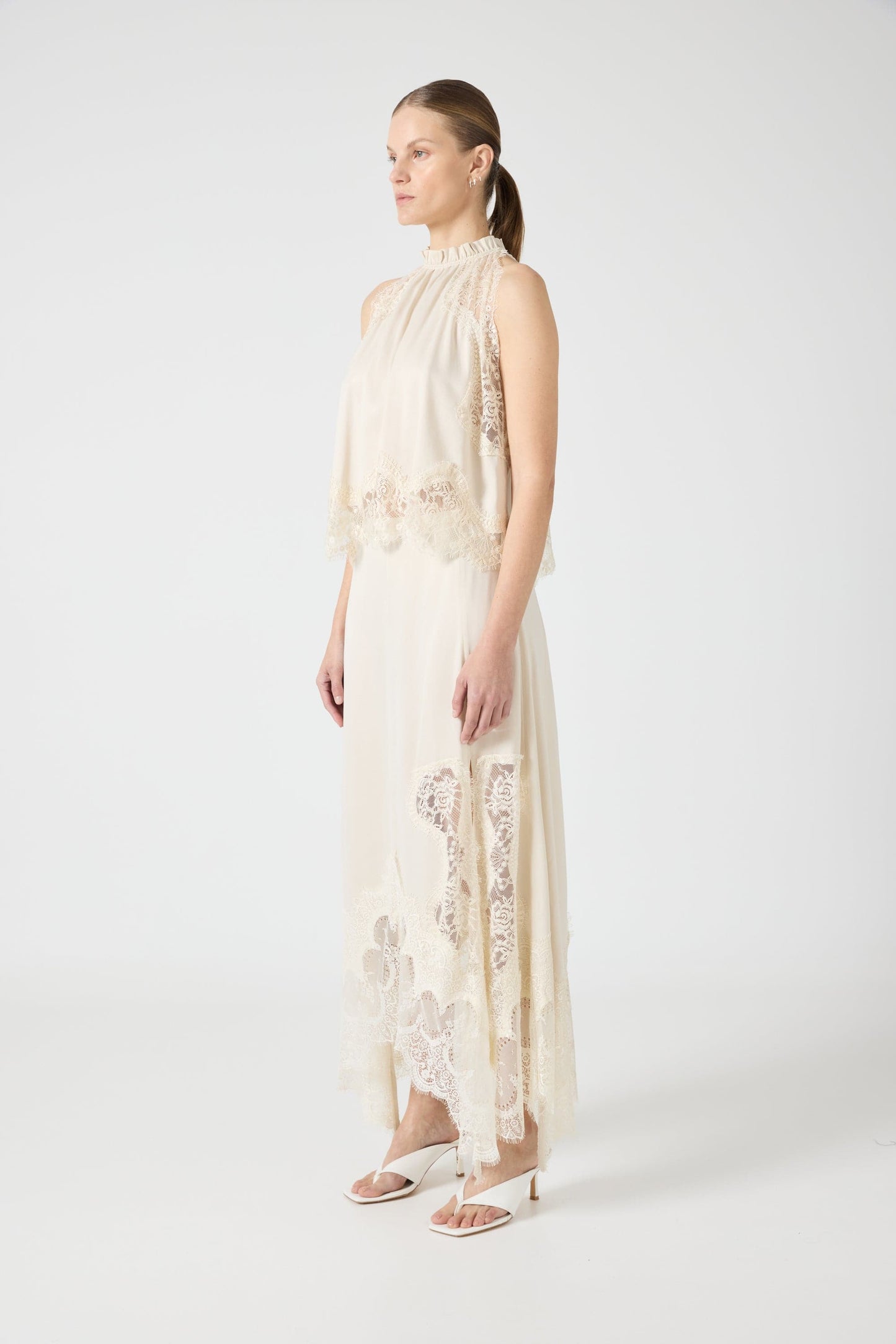 Vision Lace Top Buttercream