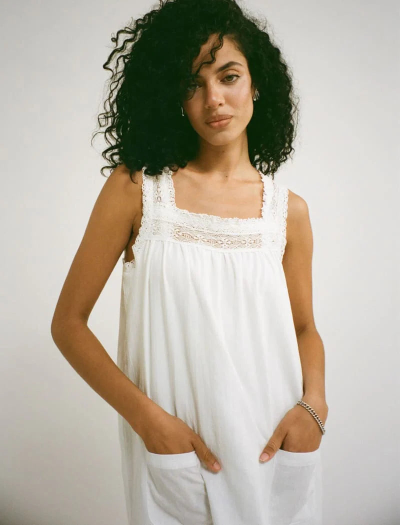 Willow Mini Dress White