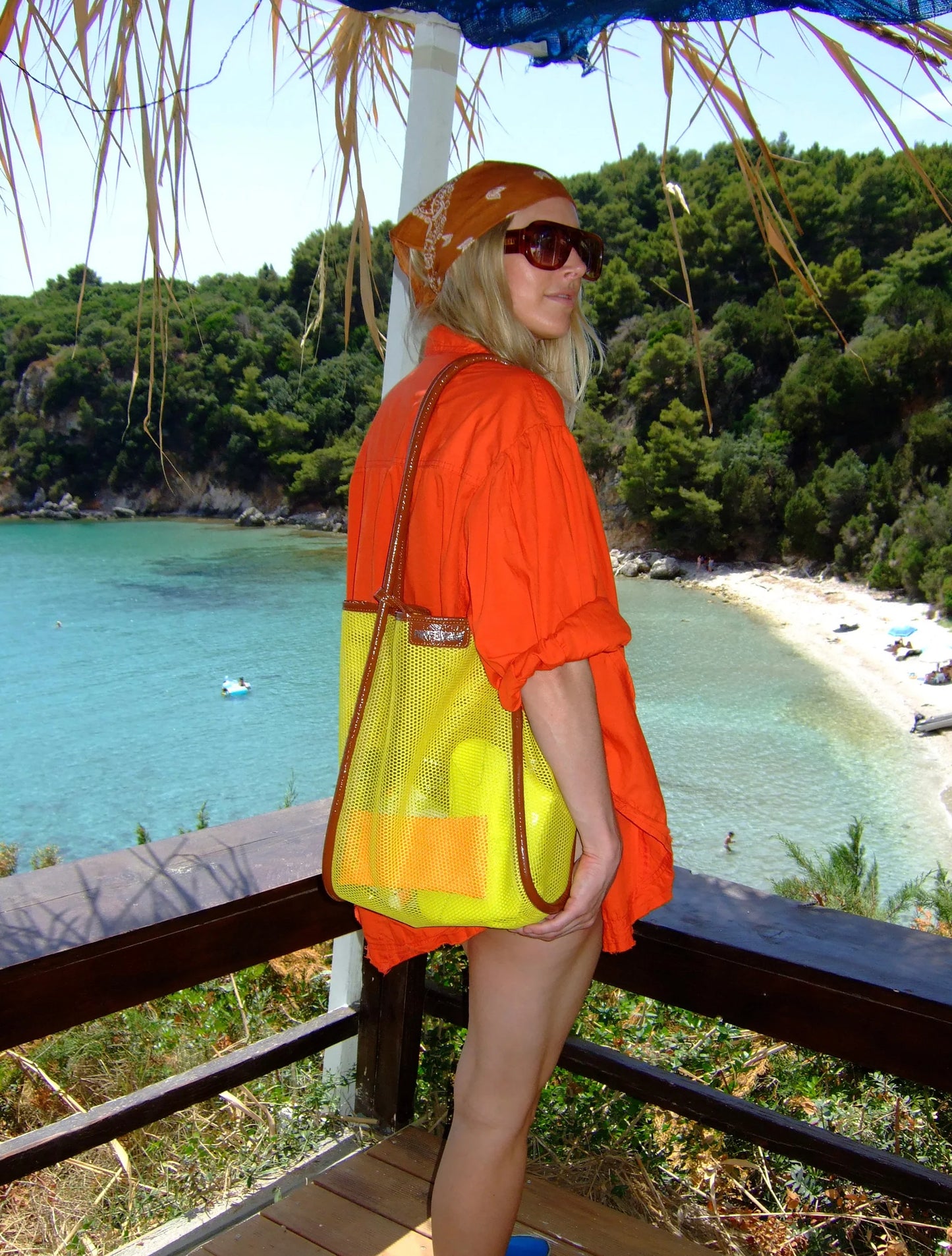 Nana Net Tote Banana Choc