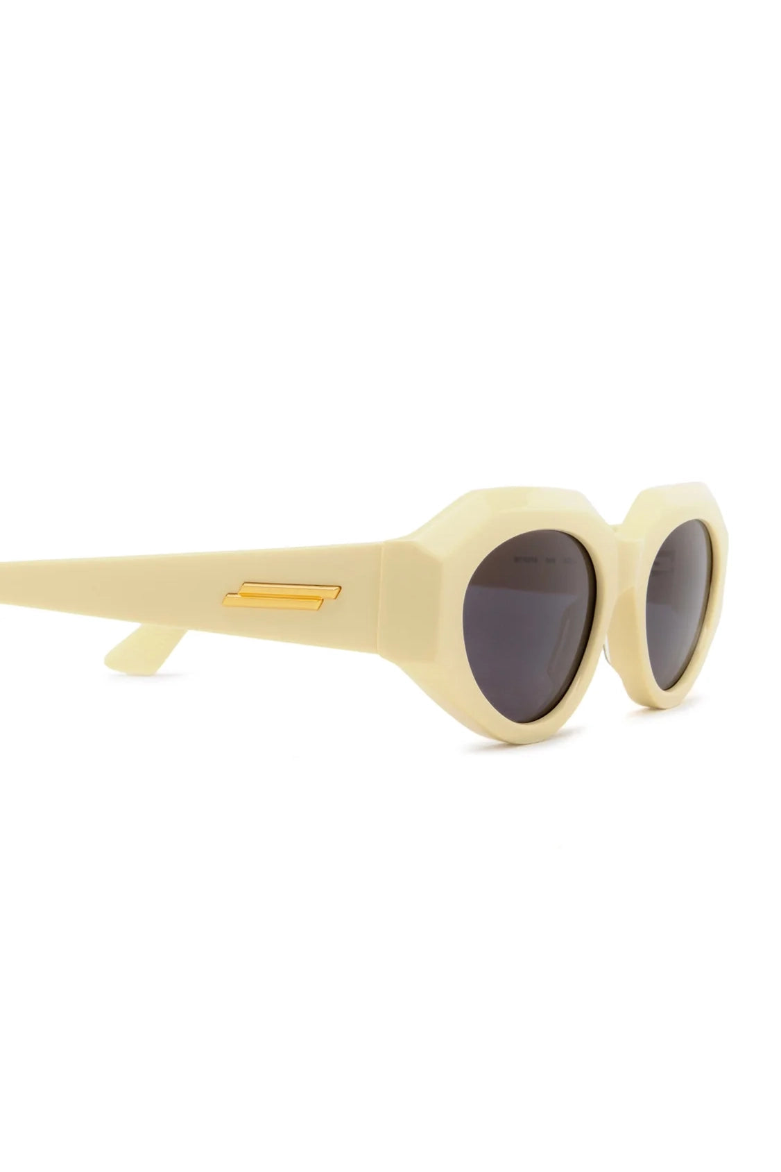Bottega Veneta Oval Sunglasses Yellow BV1031S 006