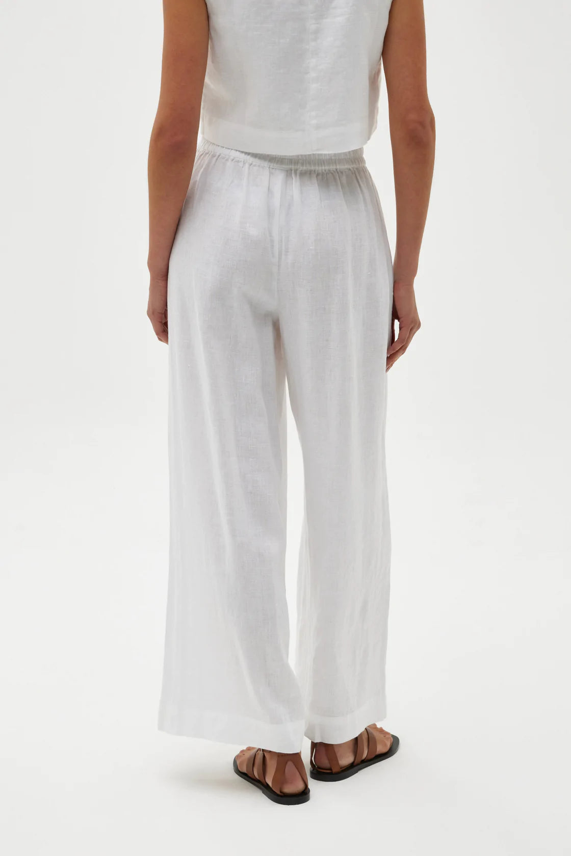 Nilsa Pants White