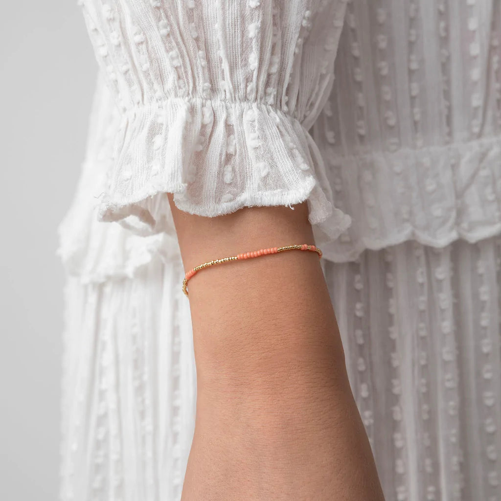 Asym Bracelet Peach