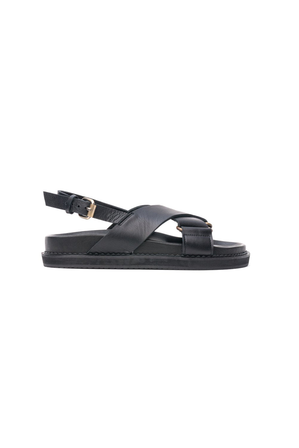 The Bali Tailor Alila Sandals Black - Laneway Boutique