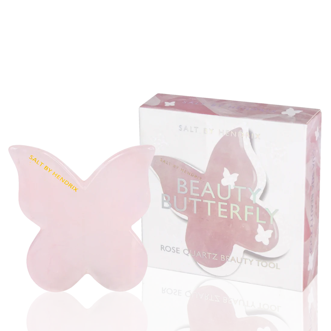 Beauty Butterfly Gua Sha Rose Quartz