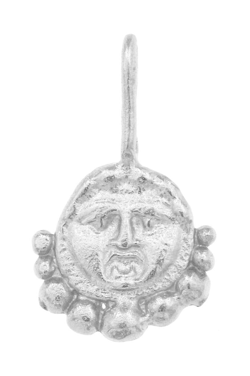 Gorgoneion Protection Pendant Silver