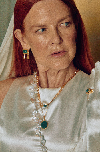 Donna Bianca Earrings in Resin
