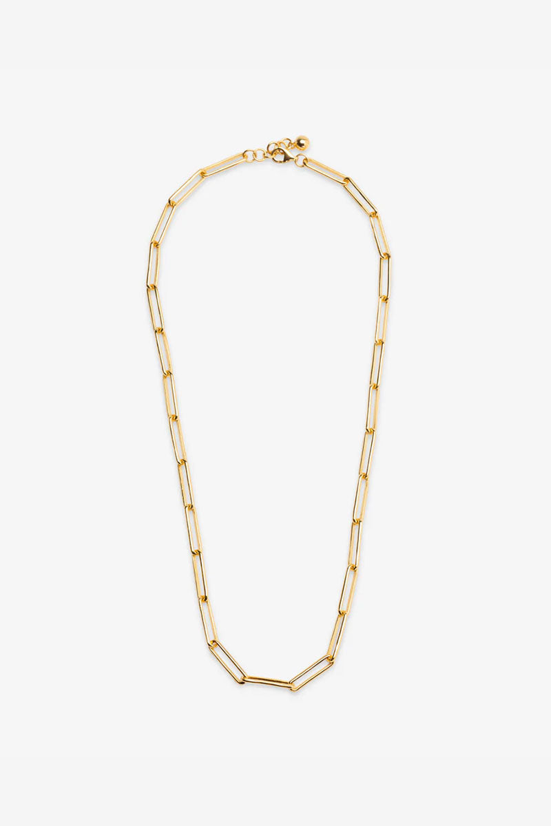 Horizon Chain Necklace 14k Vermeil