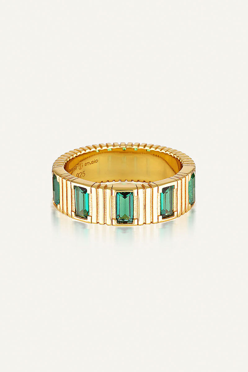 Dahlia Ring Emerald