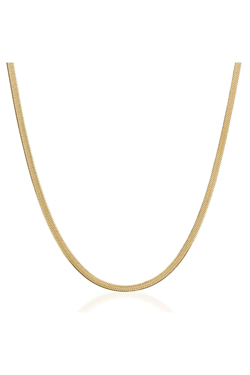 Sphinx 3mm Snake Chain Necklace Gold