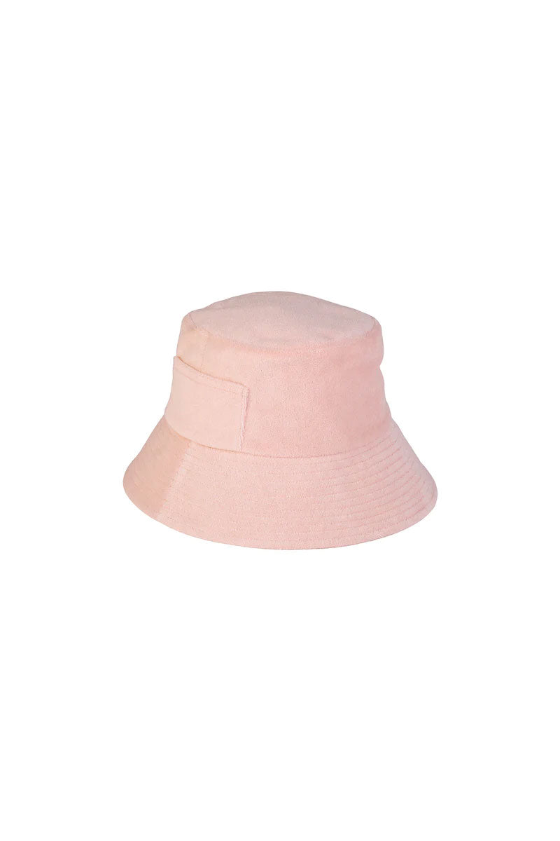 Wave Bucket Hat Pink