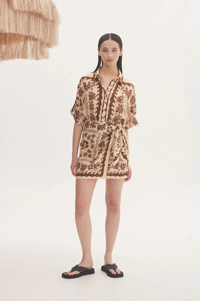 Tropico Sarong Mini Skirt