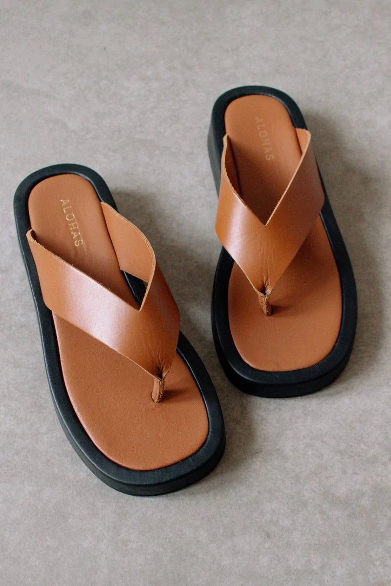 Overcast Sandals Brown