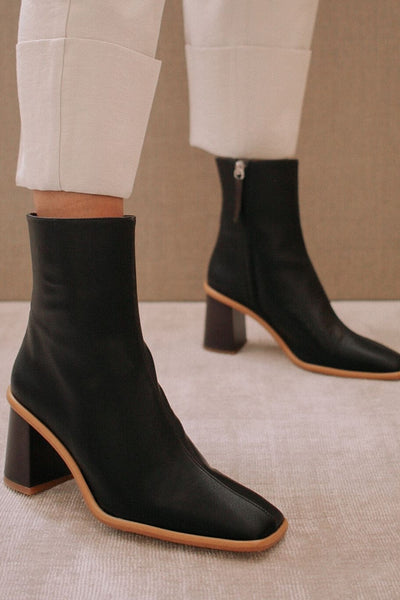 Alohas West Vegan Grey Boots Laneway Boutique